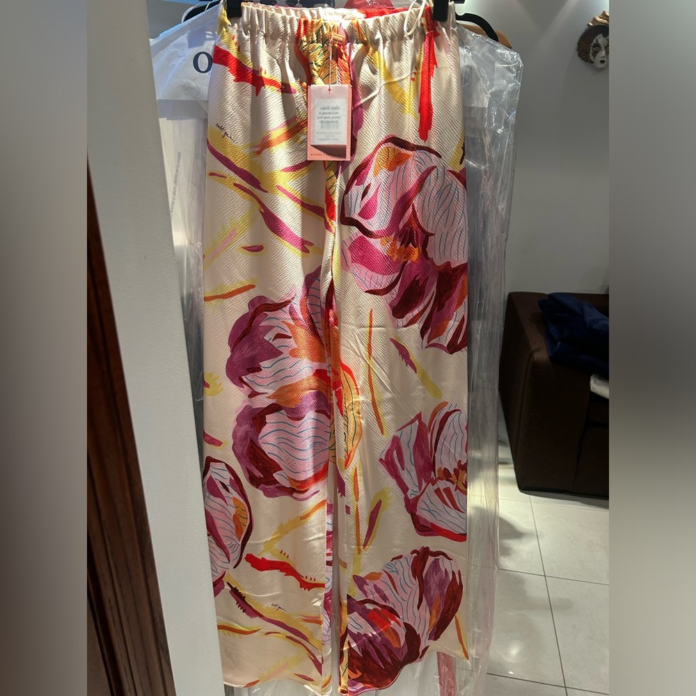 New with tags, silk pants